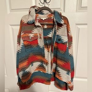 Aztec jacket fleece